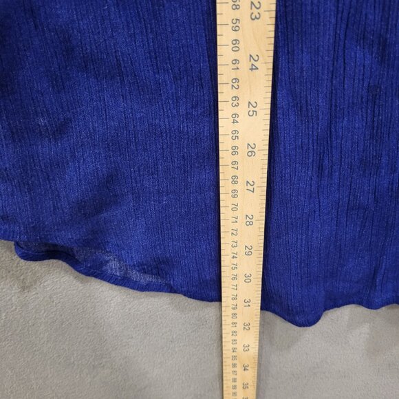 Fashion Bug Women’s Short Sleeve Button Down Shirt Size 22/24W Purple‎ Office - Picture 6 of 10